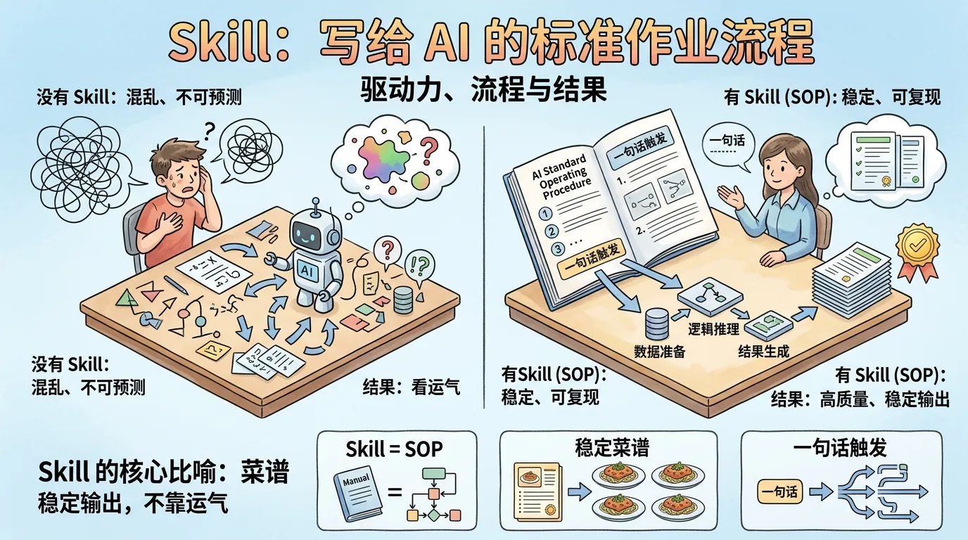 Skill:写给 AI 的标准作业流程