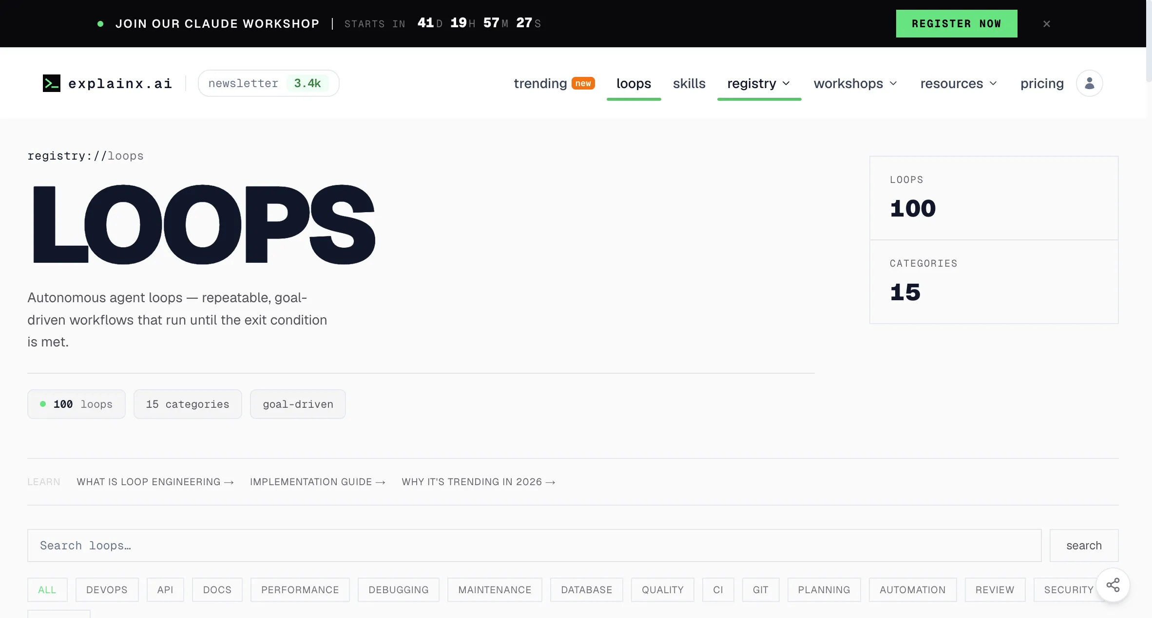 ExplainX.ai 的 100 个开源循环提示词库