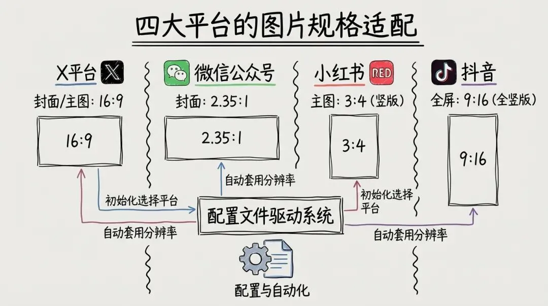 三大平台的图片规格适配