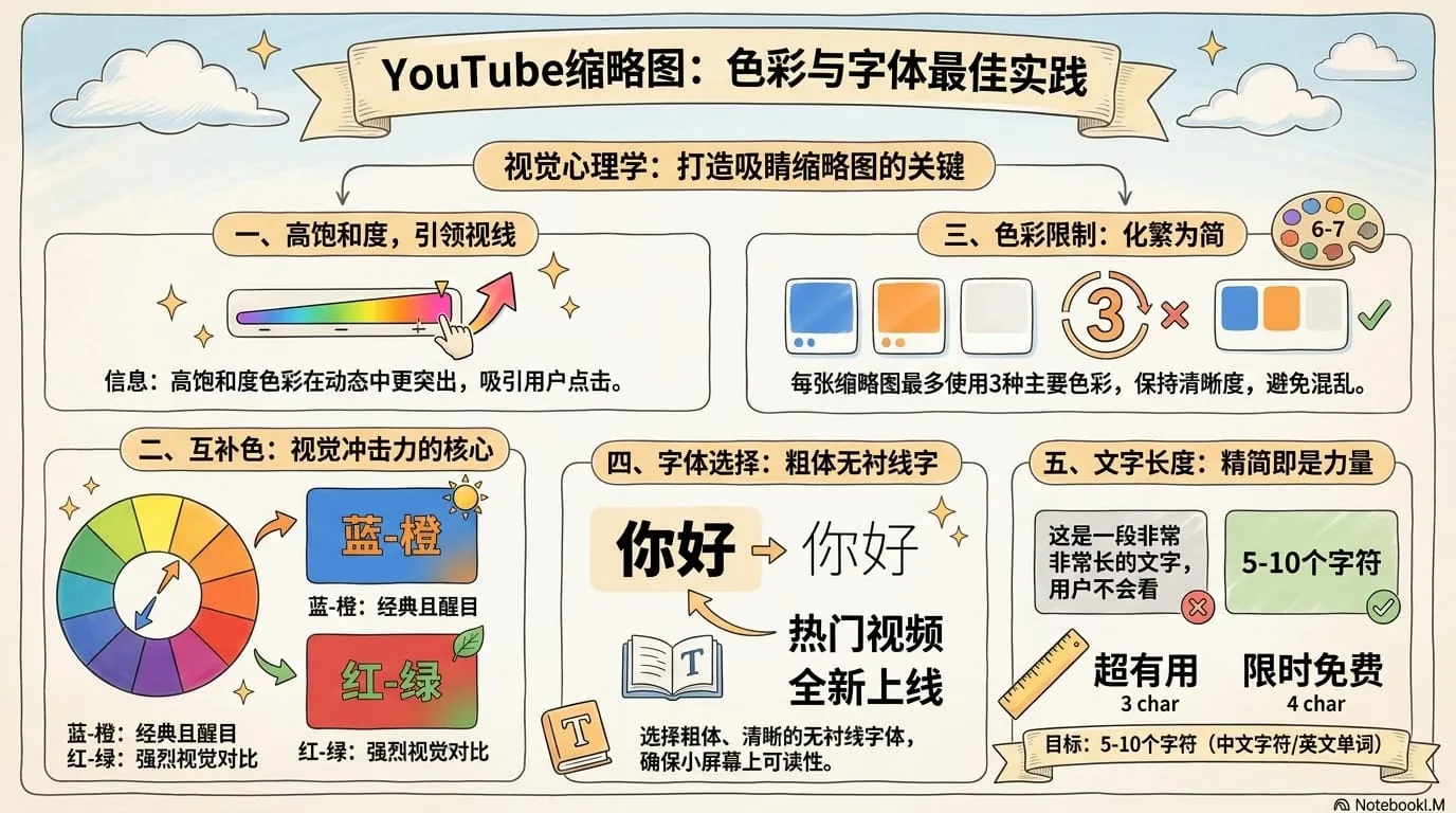 配色与文字排版规则